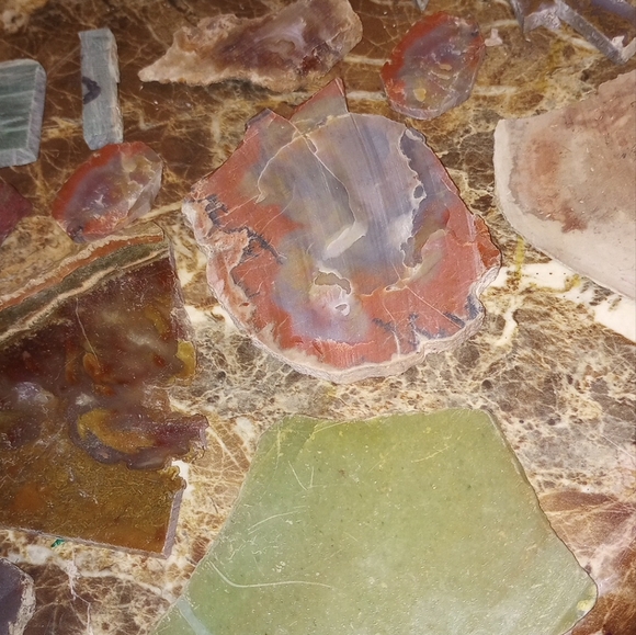 Mineral cut semi-precious gem rocks - Picture 3 of 11